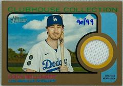 Cody Bellinger [Gold] #CC-CB Baseball Cards 2022 Topps Heritage Clubhouse Collection Relics Prices