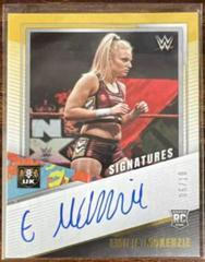 Emilia McKenzie [Gold] Wrestling Cards 2022 Panini NXT WWE Signatures Prices