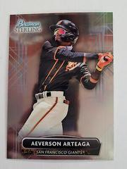 Aeverson Arteaga #BSP-56 Baseball Cards 2022 Bowman Sterling Prices