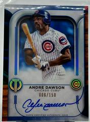Andre Dawson [Blue] #TA-AD Baseball Cards 2022 Topps Tribute Autographs Prices