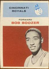 Bob Boozer Basketball Cards 1961 Fleer Prices