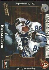 Michael Irvin #1 Football Cards 1993 Action Packed Monday Night Football Prices
