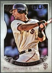 Buster Posey Baseball Cards 2016 Topps MLB Debut Prices