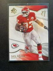 Larry Johnson #45 Football Cards 2009 SP Authentic Prices