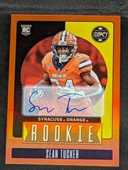 Sean Tucker [Premium Penmanship Autograph Orange] #161 Football Cards 2023 Panini Legacy Prices