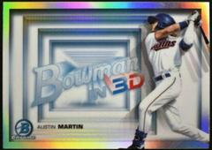 Austin Martin #B3D-17 Baseball Cards 2022 Bowman in 3D Prices