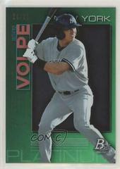 Anthony Volpe [Green] #TOP-29 Baseball Cards 2020 Bowman Platinum Top Prospects Prices