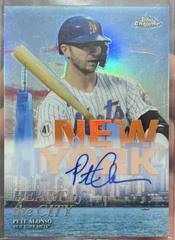 Pete Alonso [Orange] Baseball Cards 2022 Topps Chrome Heart of the City Autographs Prices
