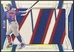 Pete Crow Armstrong [Silver] #59 Baseball Cards 2023 Panini National Treasures Prices