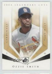 Ozzie Smith #86 Baseball Cards 2004 SP Legendary Cuts Prices