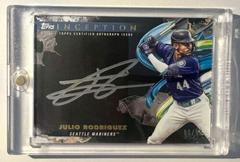 Julio Rodriguez #ISS-JR Baseball Cards 2023 Topps Inception Silver Signings Prices