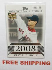 Clay Buchholz #152 Baseball Cards 2008 Topps Moments & Milestones Prices