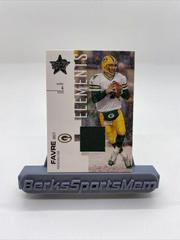 Brett Favre [Jersey] #103 Football Cards 2007 Leaf Rookies & Stars Prices