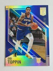 Obi Toppin [Blue] #101 Basketball Cards 2020 Panini Donruss Elite Prices