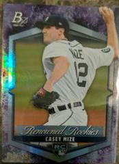 Casey Mize #RR-4 Baseball Cards 2021 Bowman Platinum Renowned Rookies Prices