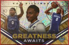 Rob Dillingham [Speckle Refractor] #GA-17 Basketball Cards 2023 Bowman Best University Greatness Awaits Prices