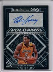 Robert Horry Basketball Cards 2021 Panini Obsidian Volcanic Signatures Prices