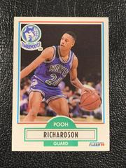 Pooh Richardson Basketball Cards 1990 Fleer Prices