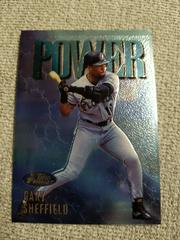 Gary Sheffield [Refractor] #109 Baseball Cards 1997 Finest Embossed Prices