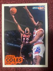 Bimbo Coles #106 Basketball Cards 1993 Fleer Prices