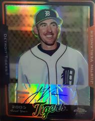 Justin Verlander [Autograph Black Refractor] #242 Baseball Cards 2005 Topps Chrome Prices