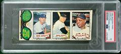 Mays, Powell, Radatz [Hand Cut] Baseball Cards 1965 Bazooka Panel Prices