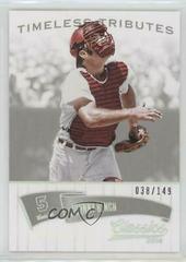 Johnny Bench [Timeless Tributes Silver] Baseball Cards 2014 Panini Classics Prices
