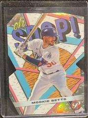 Mookie Betts #OS-10 Baseball Cards 2023 Topps Pristine Oh Snap Prices