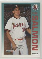Tim Salmon #U-10 Baseball Cards 1992 Fleer Update Prices