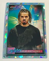 Cole Anthony [Refractor] Basketball Cards 2021 Topps Finest Prices