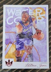 LeBron James [Ruby] Basketball Cards 2022 Panini Court Kings Water Color Prices