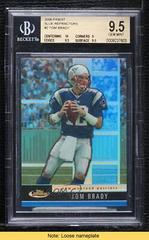 Tom Brady [Blue Xfractor] #2 Football Cards 2008 Topps Finest Prices