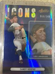 Sandy Koufax [Spectrum Blue] #I-11 Baseball Cards 2022 Panini Absolute Icons Prices