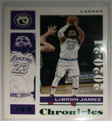 LeBron James [Green] Basketball Cards 2020 Panini Chronicles Prices