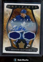 Auston Matthews [Autograph Material Gold] #135 Hockey Cards 2023 Upper Deck Artifacts Prices