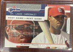 Albert Pujols #121 Baseball Cards 2001 Fleer Game Time Prices