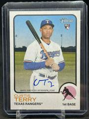Curtis Terry #ROA-CT Baseball Cards 2022 Topps Heritage Real One Autographs Prices