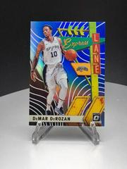 DeMar DeRozan [Blue] Basketball Cards 2019 Panini Donruss Optic Express Lane Prices
