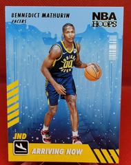 Bennedict Mathurin [Winter] #6 Basketball Cards 2022 Panini Hoops Arriving Now Prices