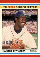 Harold Reynolds Baseball Cards 1988 Fleer Record Setters Prices