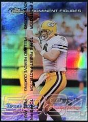 Brett Favre [w/ Coating] #PF1 Football Cards 1999 Topps Finest Prominent Figures Prices