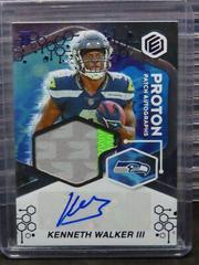 Kenneth Walker III [Xenon] #PPA-KW Football Cards 2022 Panini Elements Proton Patch Autographs Prices