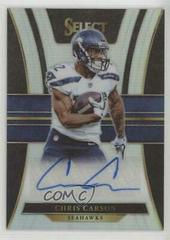 Chris Carson #RS-CC Football Cards 2017 Panini Select Rookie Signatures Prizm Prices