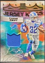 D'Andre Swift #JK-10 Football Cards 2022 Panini Donruss Jersey Kings Prices