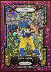 Puka Nacua [Purple] #357 Football Cards 2023 Panini Prizm No Huddle Prices
