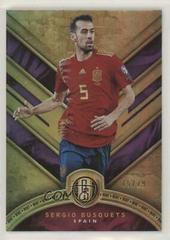 Sergio Busquets [Mint] Soccer Cards 2019 Panini Gold Standard Prices