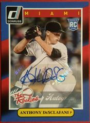 Anthony DeSclafani [Autograph] Baseball Cards 2014 Donruss the Rookies Prices