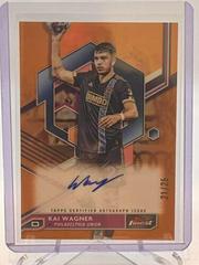 Kai Wagner [Autograph Orange] Soccer Cards 2023 Topps MLS Prices