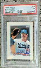 Kirk Gibson Baseball Cards 1989 Topps Mini League Leaders Prices