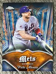 Pete Alonso [Orange] #PS-11 Baseball Cards 2022 Topps Chrome Logofractor Club Plaques Prices